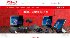 Desktop Screenshot of pos-d.com